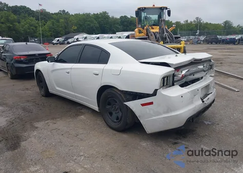 2014 Dodge Charger Police из США, поврежденный, VIN 2C3CDXAT6EH245539